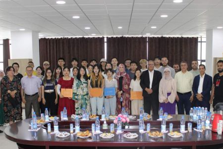Graduation of the Chinese 5th class students under the framework of following a training programme in Arabic language in the academic year 2022-2023