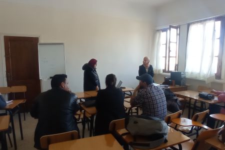 Monitoring and tutoring English language workshops for PhD students (March 2024)